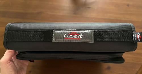 Case it Universal 2 3-Ring Zipper Binder Black LT-007-BLACK - Bild 7 von 9