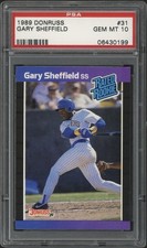 Gary Sheffield Rookie Cards and Autographed Memorabilia Guide 12