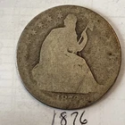 1876-S Seated Liberty Half Dollar - About Good - #281