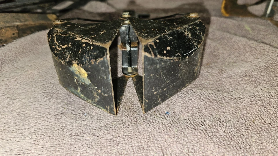 NYLINT CLARK MICHIGAN Grúa Metal Juguete CUBO Almeja Carcasa ORIGINAL 1950-60S DOEPKE Foto 4 de 4