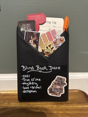 Blind Date With A Book! - Gently Used (Thriller) With Fun Goodies/Festive Back