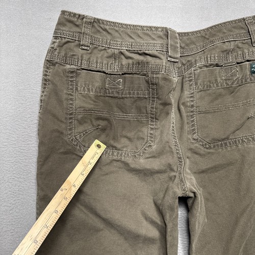 G. H. Bass & Co Pants Mens Sz 36x32 (34x29) Green Terrain Flex Stretch Workwear - Picture 11 of 14