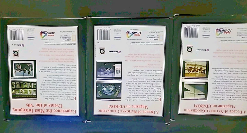 SET of 3 National Geographic DECADE BUNDLES 70's 80's 90's CD-ROM Windows 95 98 - Image 3 of 4