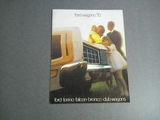 1970 Ford Wagons Sales Catalog