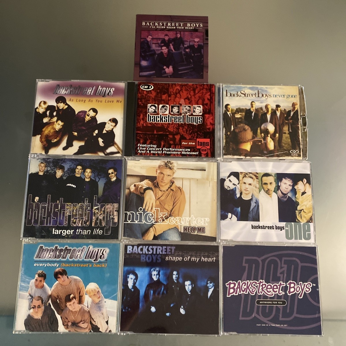BACKSTREET BOYS 10 LOT/8 IMPORTS!! Love Me, Backstreets Back