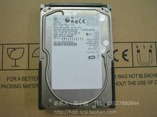 Fujitsu MAT3147NP 146gb SCSI 68 pin hard disk U320 68pin 10K