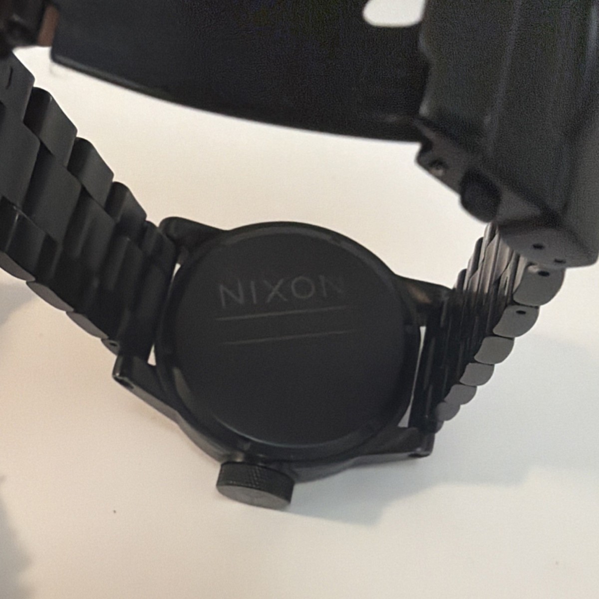 Nixon The Chronicle Magnified Watch – All Black – Swiss Movement