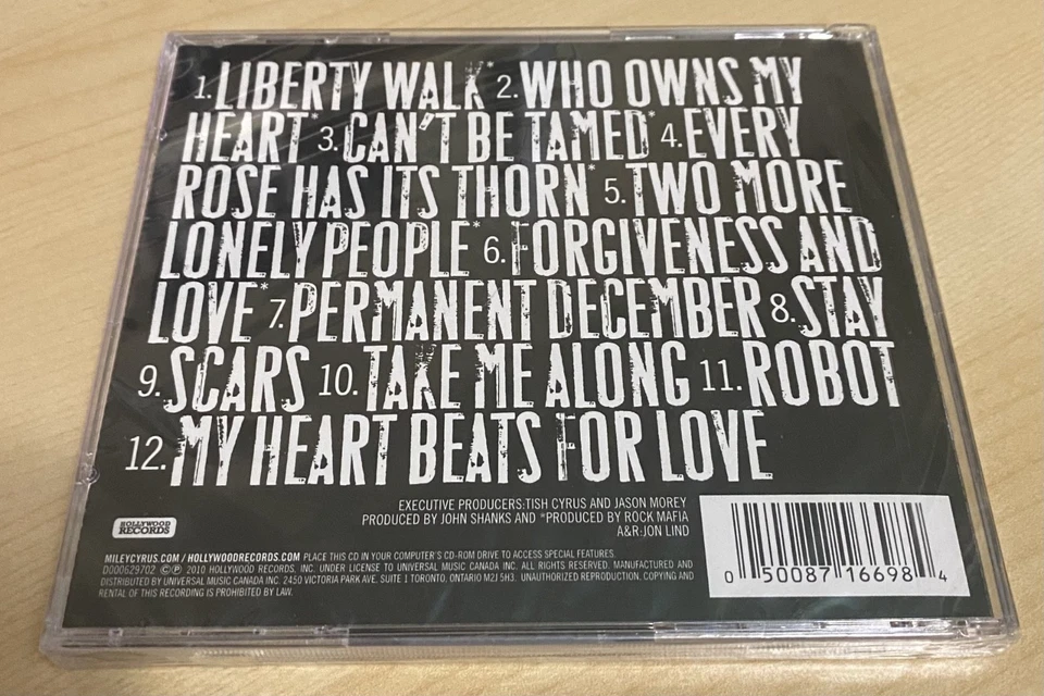 Miley Cyrus - Can't Be Tamed (CD, 2010) SELLADO DE FÁBRICA Foto 2 de 2