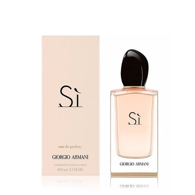 Giorgio Armani Si Eau de Parfum 3.4oz 100ml Spray Brand New In Box