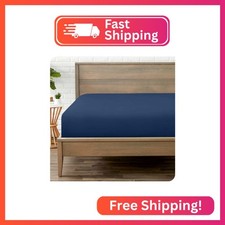 Bare Home Fitted Bottom Sheet Twin - Premium 1800 Microfiber - Ultra-Soft Wrinkl