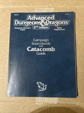 DMGR1 Campaign Sourcebook and Catacomb Guide - AD&D 2nd edition TSR 2112 -1990