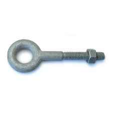5/16"-18 x 5/8" x 2-1/4" x 3-1/2" Hot Dip Galvanized Eye Bolts 2 pcs. 