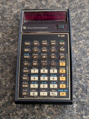 Texas Instruments Advanced Professional Calculator TI-55