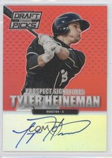 2013 Prizm Perennial Draft Picks Prospect Signatures Red Tyler Heineman Auto y1g