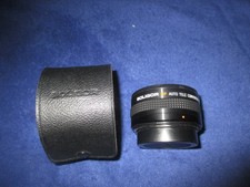 SOLIGAR AUTO TELE CONVERTER 2X PENTEX K MOUNT LENS IN CASE