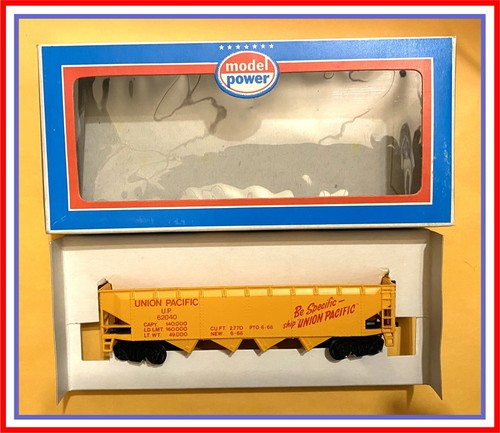 MODELO POWER _ ESCALA HO _ #6930 _ UNION PACIFIC _ COCHE TOLVA DE 4 BAHÍAS _ SIN USAR, EN CAJA | Zustand: New