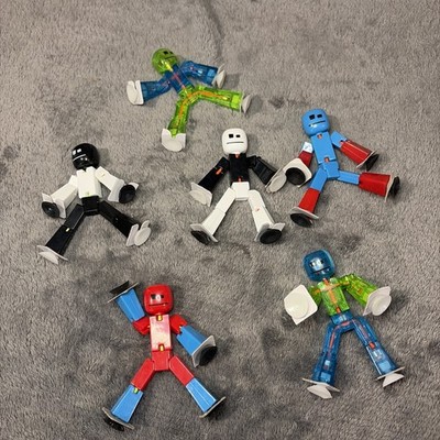 Zing Stikbot Lot of 6~Suction Cup Limbs~Posable Animation Action Figures