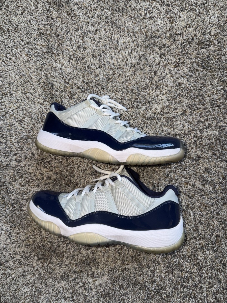 Air Jordan 11 Retro Low Georgetown Men's Sneakers Size 11.5 528895