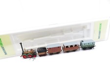 353N - Minitrix 11075 - Saxonia Set Lok mit 3 Wagen - in OVP