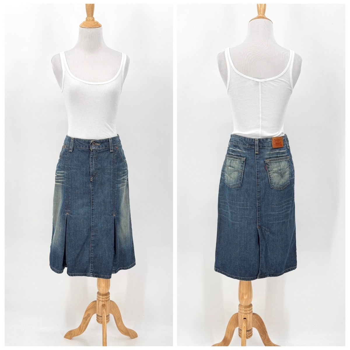 Levi’s vintage reproduction denim skirt Levi's vintage reproduction denim skirt LEVI STRAUSS SIG. - SIZE