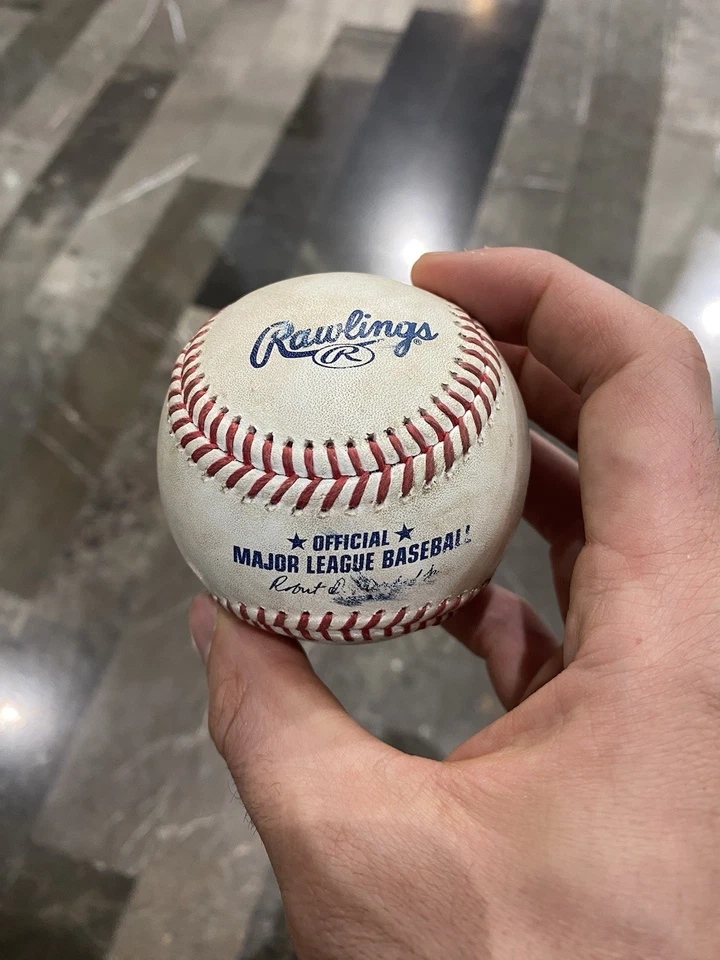 GAME USED Ball: Boston Red Sox v Monterrey Sultanes Exhibition (Rawlings; ROMLB) - Image 3 of 4