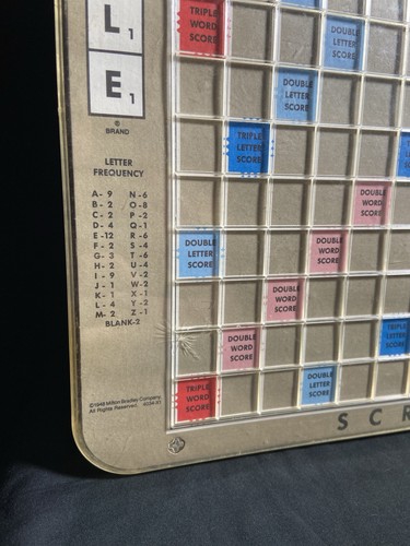 Vintage Deluxe Edition SCRABBLE Crossword Turntable Board ONLY - Picture 4 of 12