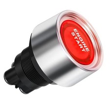 Universal 12V-24V/50A SPST Momentary Start Switch, Push Start Ignition Switch,