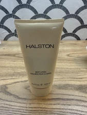 Halston For Men Body Lotion 4.4 oz Not Sealed 50% Full