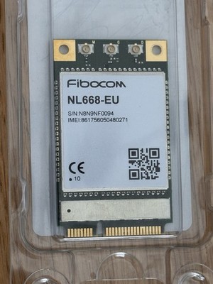 Fibocom NL668-EU Mini-PCIe Modem (4G/LTE 150/50 Mbit)