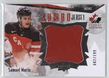 2015 Upper Deck Team Canada Juniors Jumbo Jersey 2/199 Samuel Morin #JS-SM 0a6