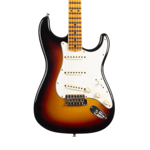 Used Fender Custom Shop Postmodern Strat Journeyman - Bleached 3-Color Sunburst