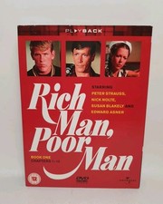 Rich Man, Poor Man Book One DVD 3 Disc Set Nick Nolte Uk Dvd