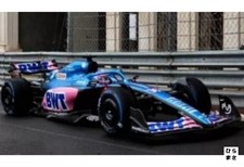 Alpine A522 BWT Alpine F1 Monaco Grand Prix 2022 Fernando Alonso 1/43 Scale