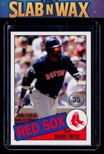 2020 Topps David Ortiz #85TB-7 Red Sox 1985 Topps 35th Anniversary