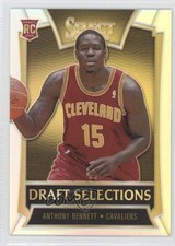 2013-14 Panini Select Draft Selections Silver Prizm Anthony Bennett #1 1u6