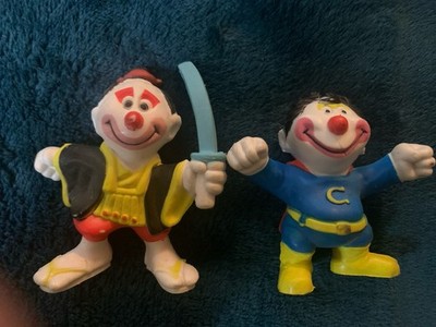 Vintage 1981 Mego Corp. Super Hero Clowns