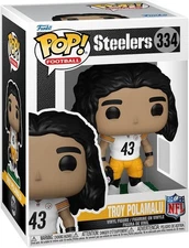 Funko POP: NFL Troy Polamalu Pittsburgh Steelers #334
