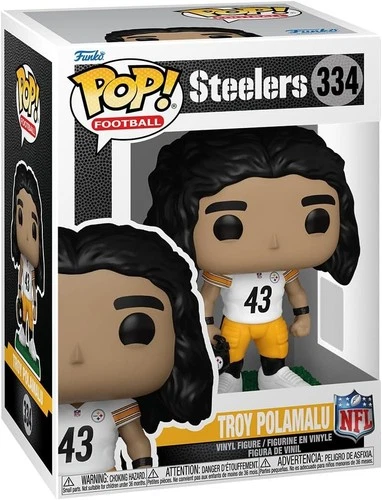 Funko POP: NFL Troy Polamalu Pittsburgh Steelers #334