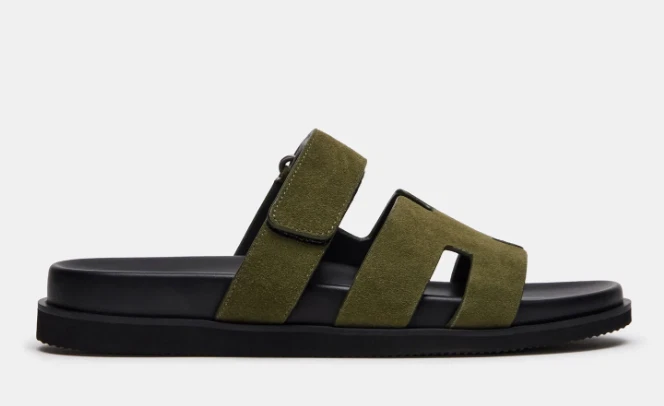 NEW Maiven Steve Madden Men's Sandals: Black Leather, Brown Leather, etc...