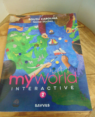 My World Interactive South Carolina Social Studies Gr. 2 Student Workbook Unused