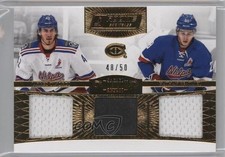 2013-14 Panini Dominion 40/50 Jarred Tinordi Nathan Beaulieu #RS-TB g3b