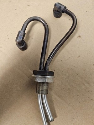 Temescal BJD-1800 E-Beam Gun Water Cooling Feedthrough Assembly