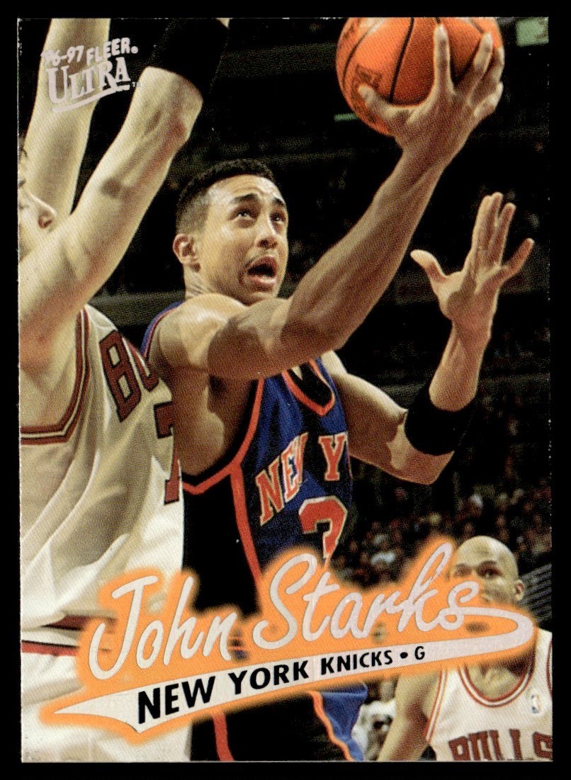 1996-97 Ultra John Starks New York Knicks #75