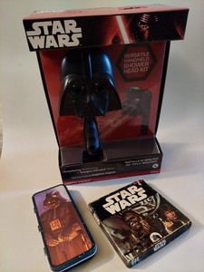 Star Wars bundle! Super 8 digest, Shower Head plus Darth Vader pencil tin
