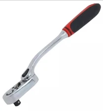 1/4 Inch Drive Rapid Socket Ratchet - 360 Degree Rotating Locking Head (CT1593)