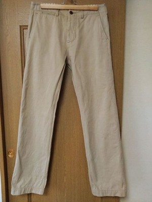 SUGAR CANE Chino Pants Beige Button Fly W30