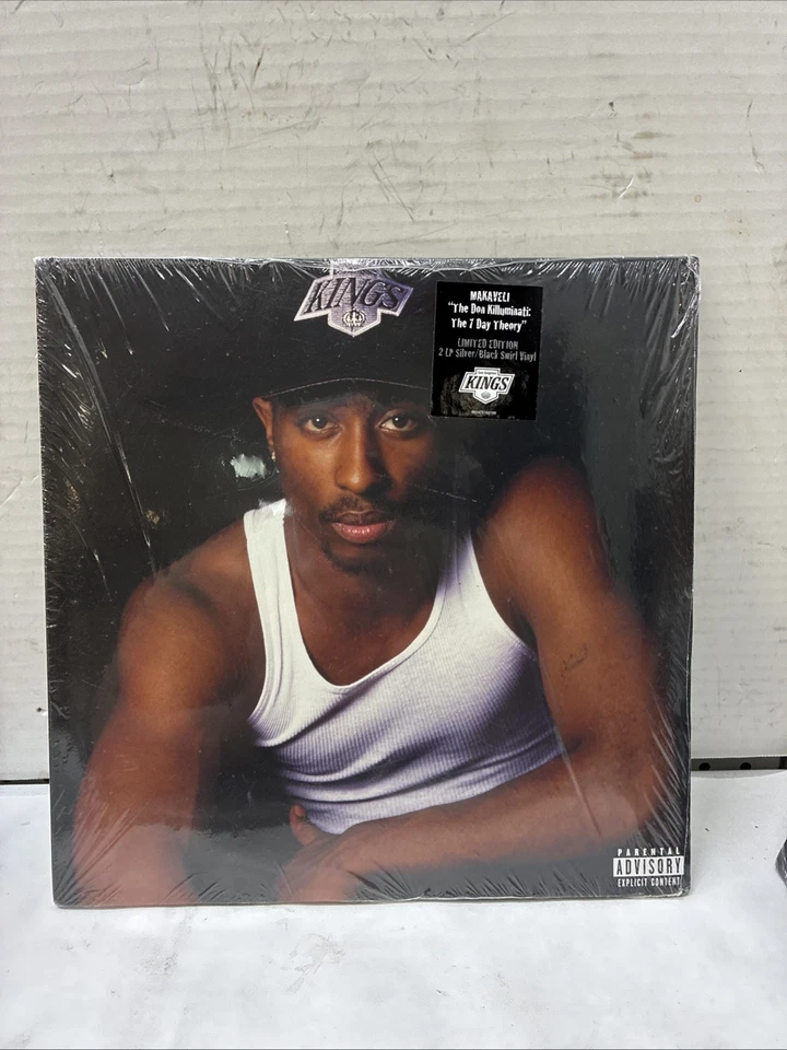 2PAC Killuminati: The 7 Day Theory NEW 2LP SILVER/BLACK VINYL W/HYPE/3000  Foto 2 de 2