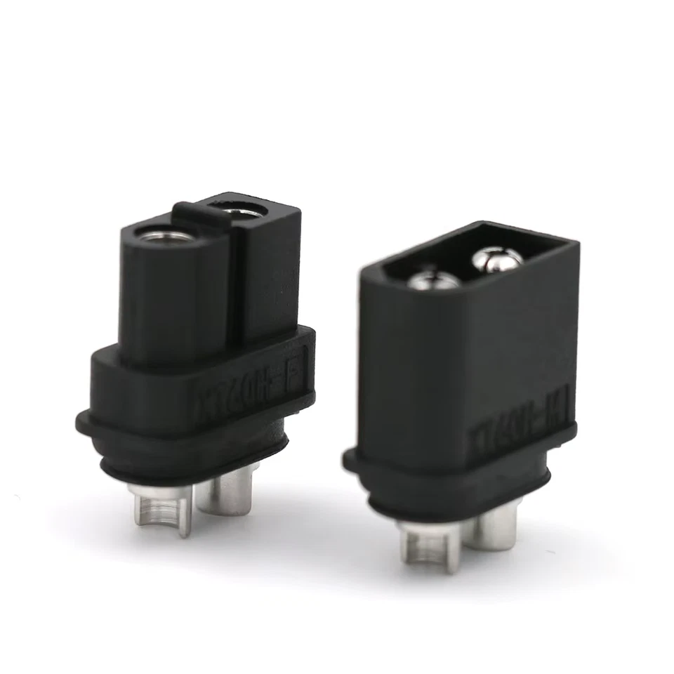 1/2/5Pairs AMASS BLACK XT60 & INSULATED CAPS* Male Female Connectors/Plugs XT60H - Image 3 of 4