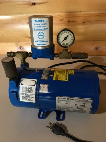 SURVIVAIR S.A.S. Air Supplied Pump System for Painting / Electric Motor Used