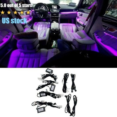 12 Color Interior Ambient Light Upgrade Wire Fits For Mercedes W166 X166 GLE CLS